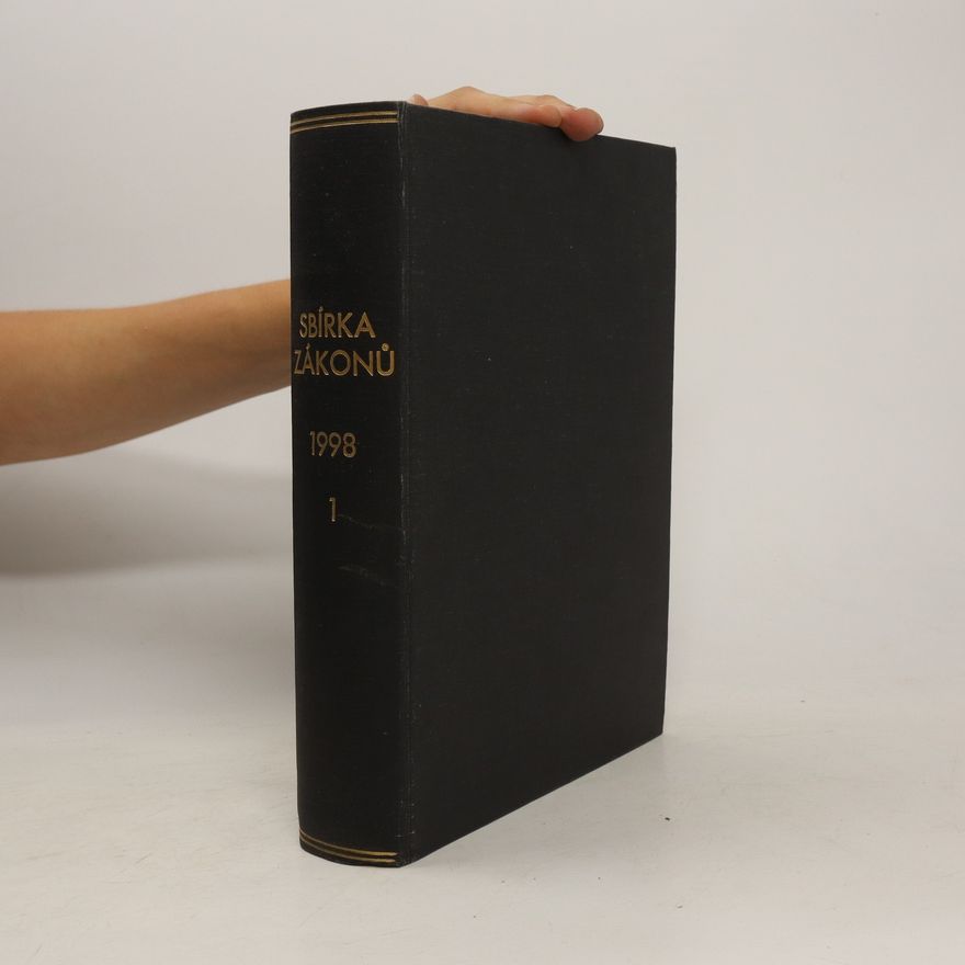 Kolektiv autorů Sbírka zákonů 1998. 1-110