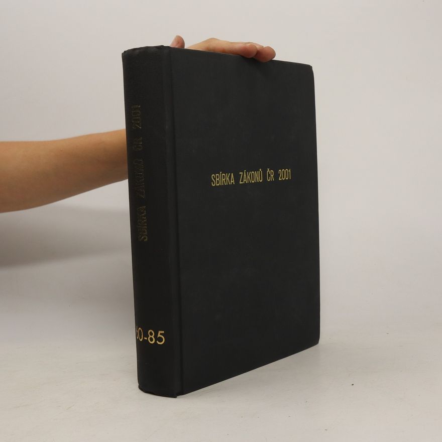 Kolektiv autorů Sbírka zákonů ČR 2001. 60-85