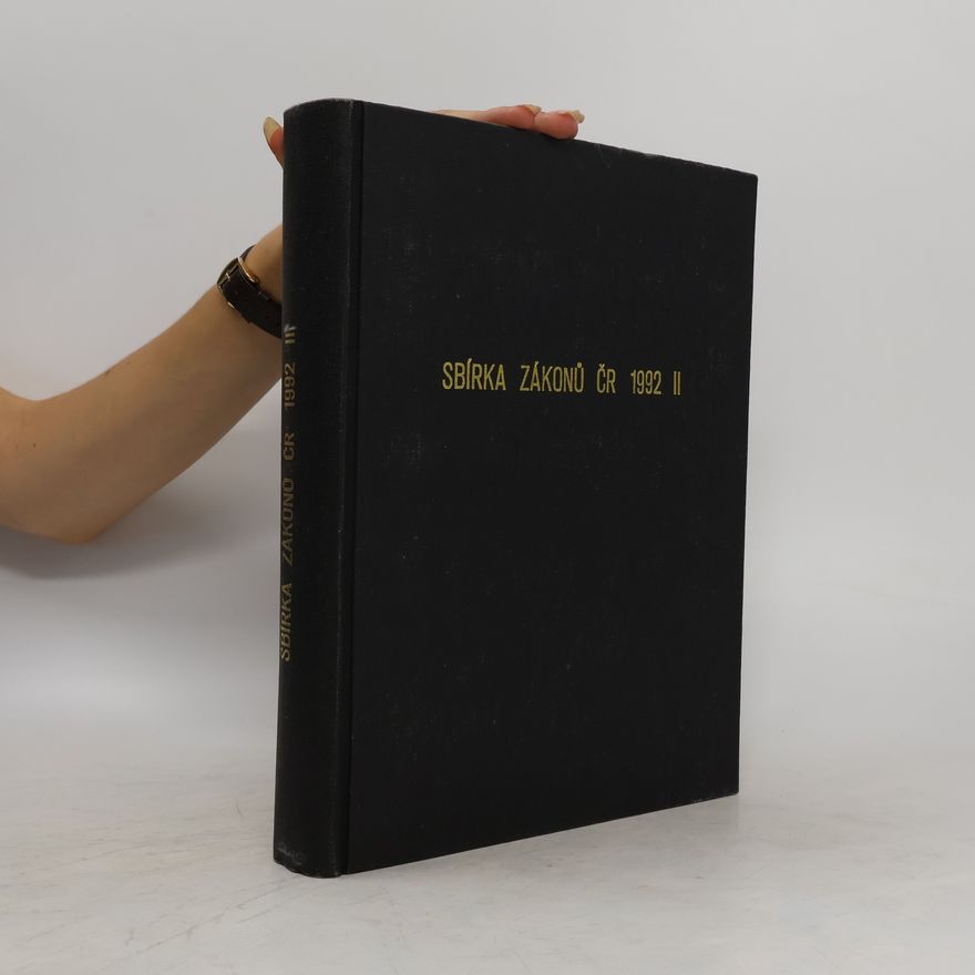 Kolektiv autorů Sbírka zákonů ČR 1992 II.