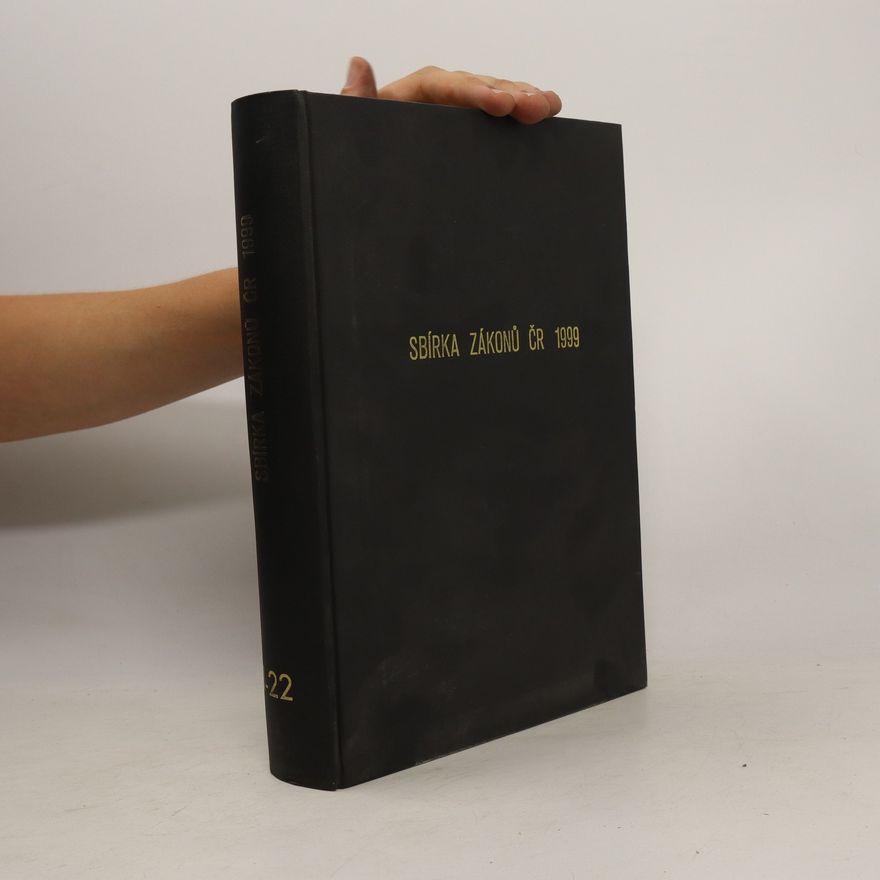 Kolektiv autorů Sbírka zákonů ČR 1999, 1-22