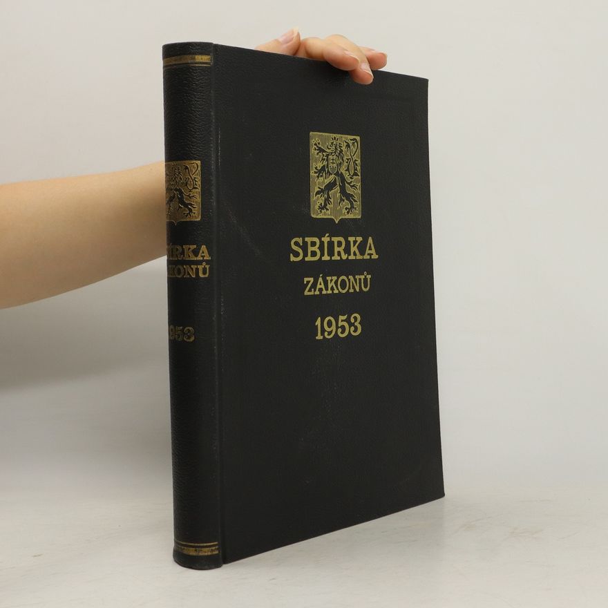 Kolektiv autorů Sbírka zákonů 1953