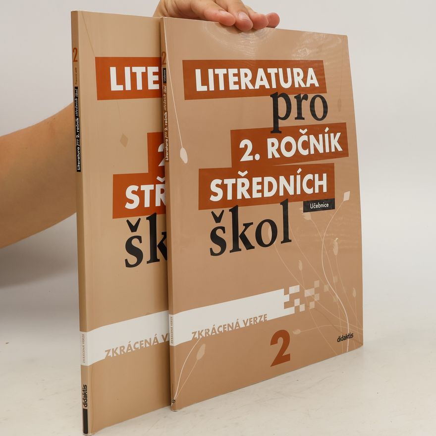Martina Jirčíková Literatura pro 2. ročník středních škol. Zkrácená verze. Učebnice + pracovní sešit