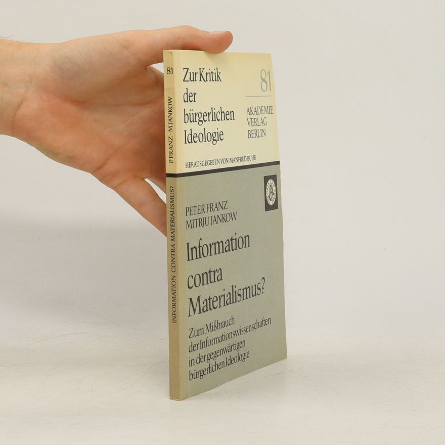 Mitrju Jankow Information contra Materialismus?