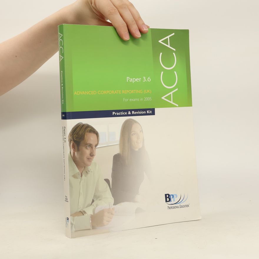 Autorenkollektiv Acca Paper 3.6 Advance Corporate Reporting