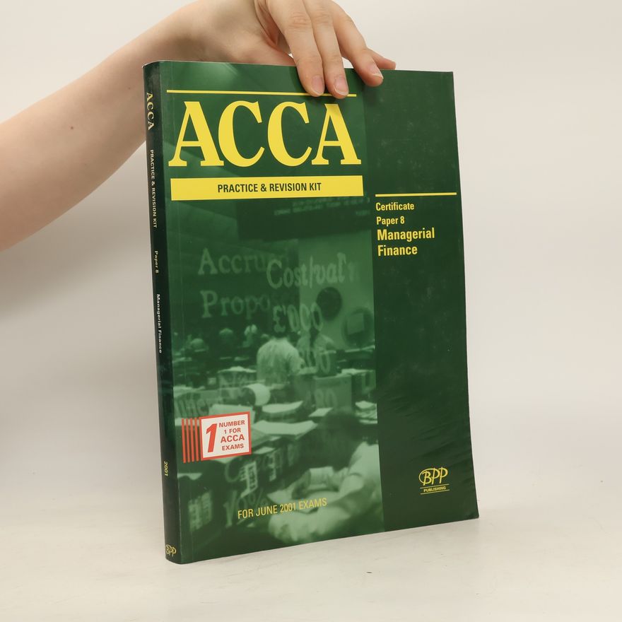 Autorenkollektiv ACCA 8. Managerial Finance