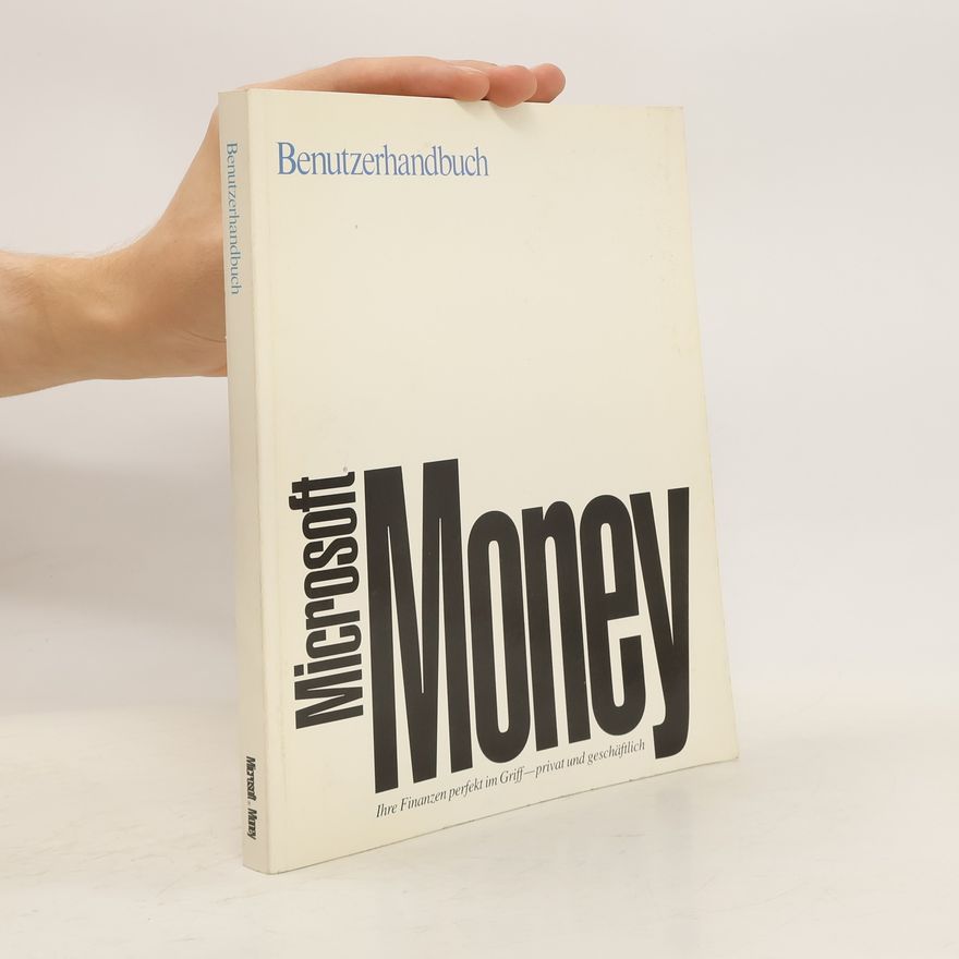 Kolektiv autorů Benutzerhandbuch. Microsoft Money. Version 2.0