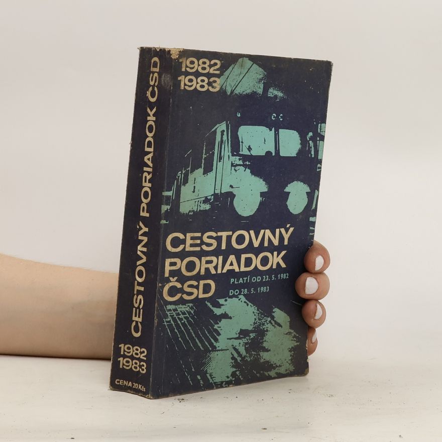 Kolektiv autorů Cestovný poriadok ČSD 1982-1983