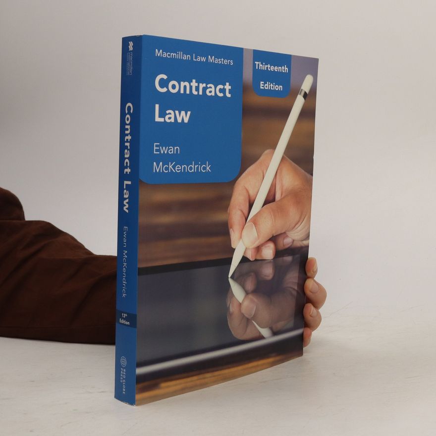 Ewan McKendrick Contract Law