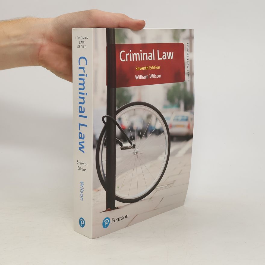 William J. Wilson Criminal Law