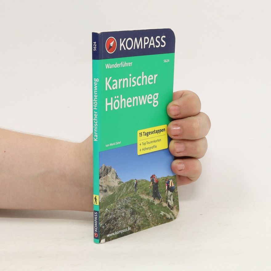 Mark Zahel Kompass Wanderführer Karnischer Höhenweg