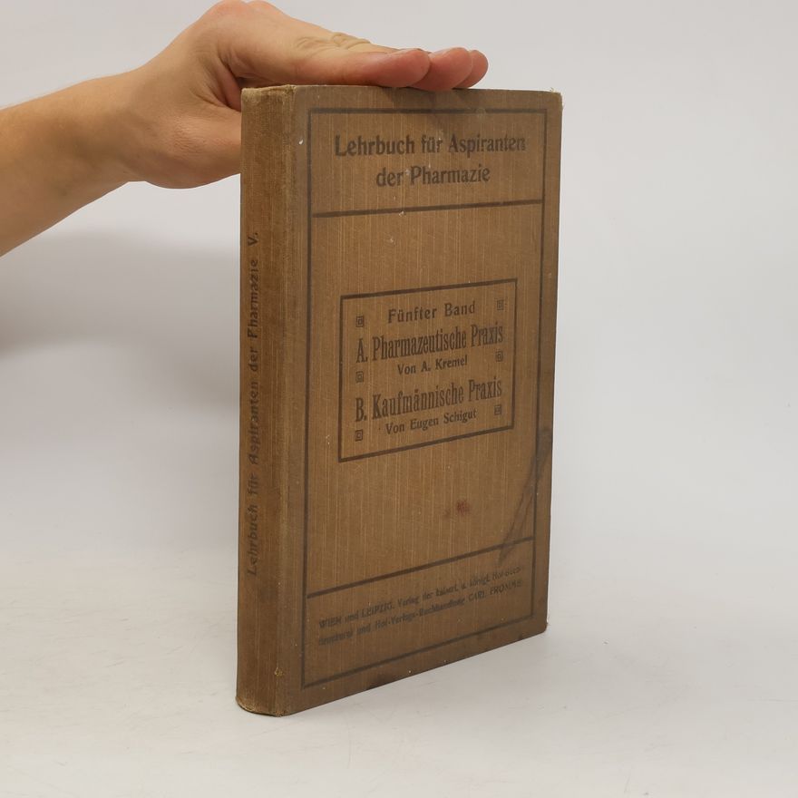 Autorenkollektiv Lehrbuch für Aspiranten der Pharmazie