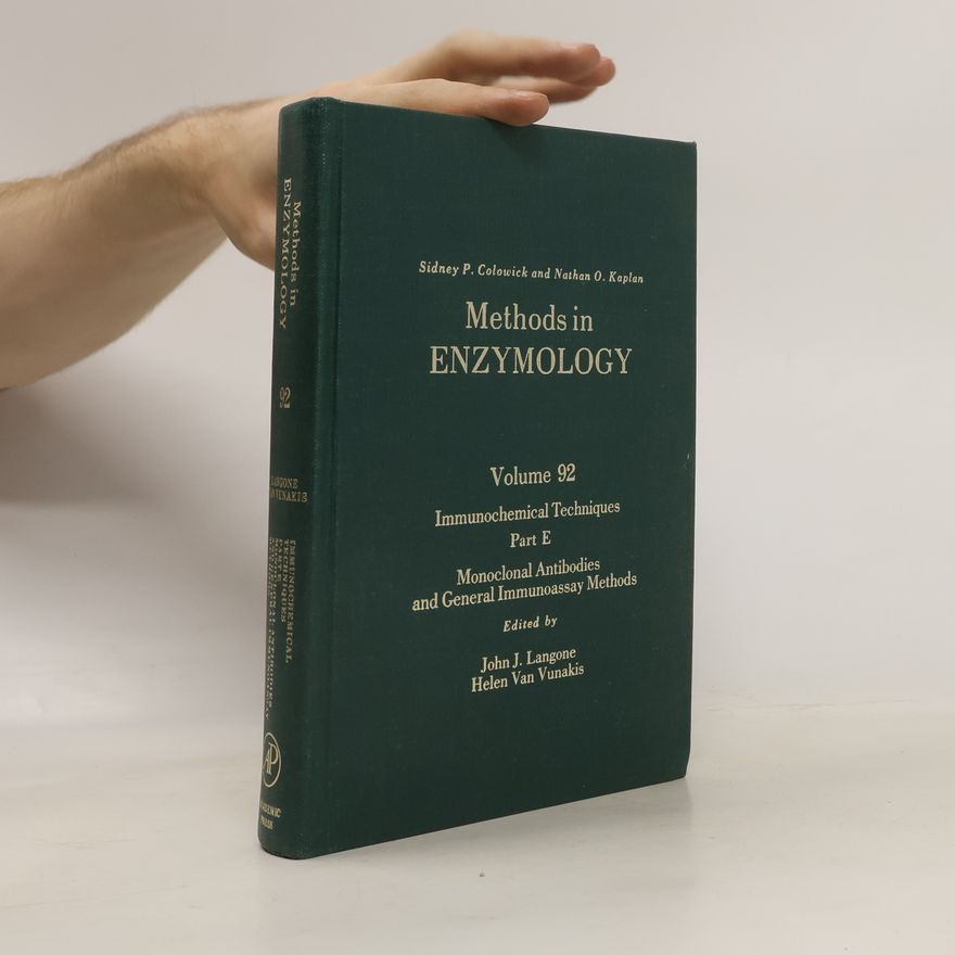 Autorenkollektiv Methods in Enzymology (Volume 92)