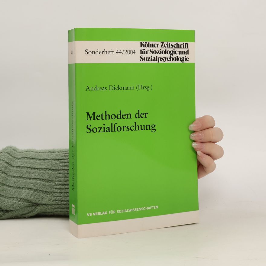 Andreas Diekmann Methoden der Sozialforschung