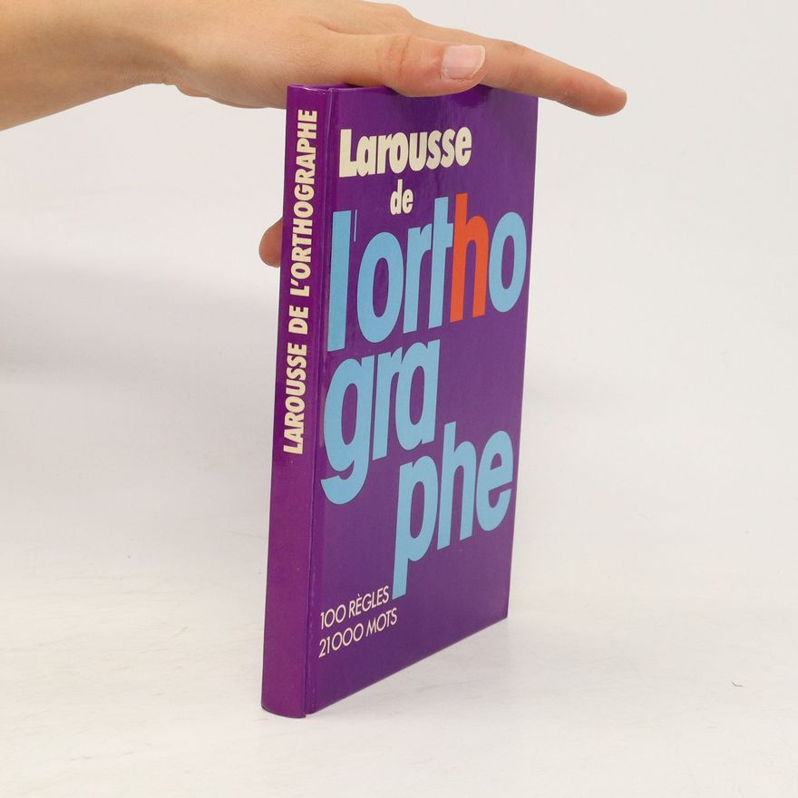 Auteurscollectief Larousse de l'orthographe