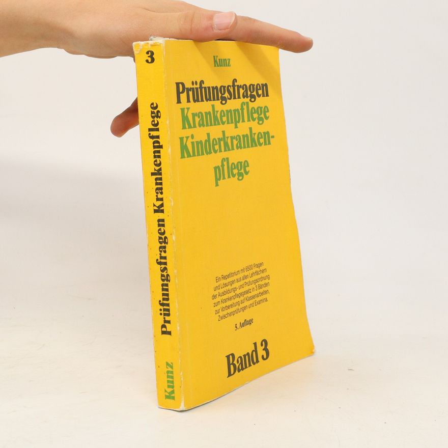 Autorenkollektiv Prüfungsfragen Krankenpflege, Kinderkrankenpflege