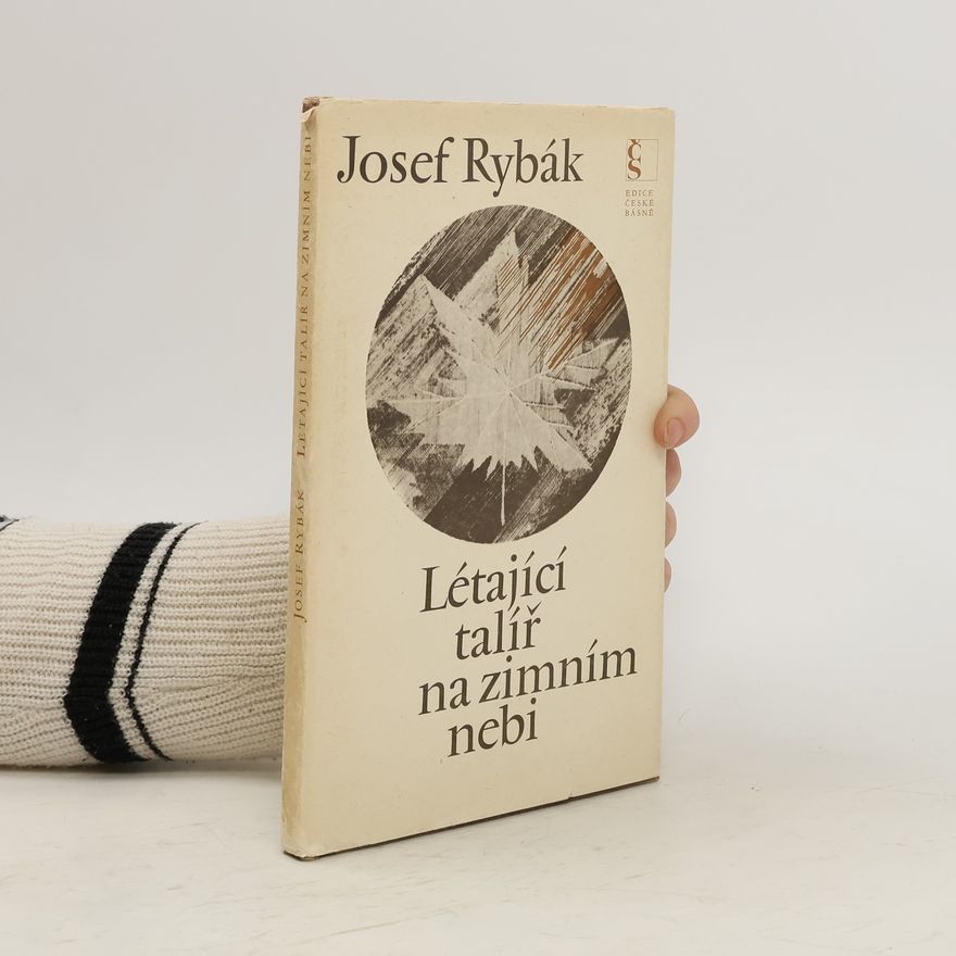Josef Rybák Létající talíř na zimním nebi