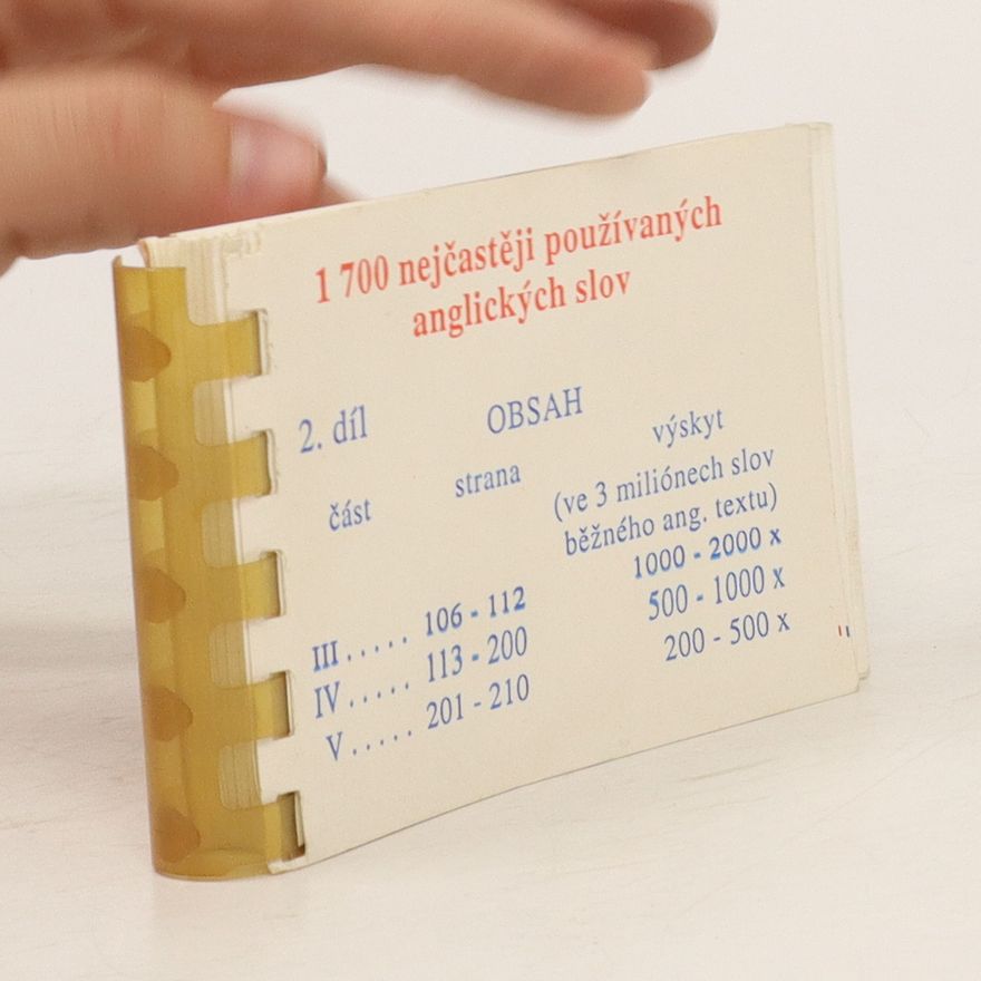 Autorenkollektiv 1700 nejčastěji používaných anglických slov 2. díl