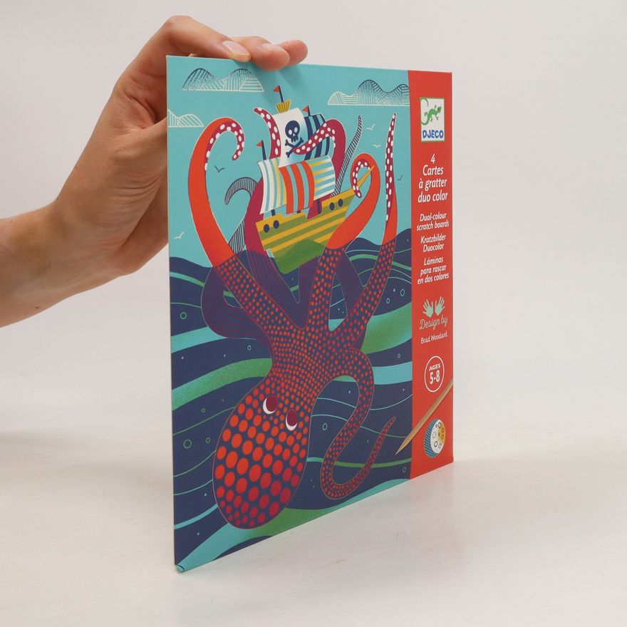 Various authors 4 Cartes à gratter duo color