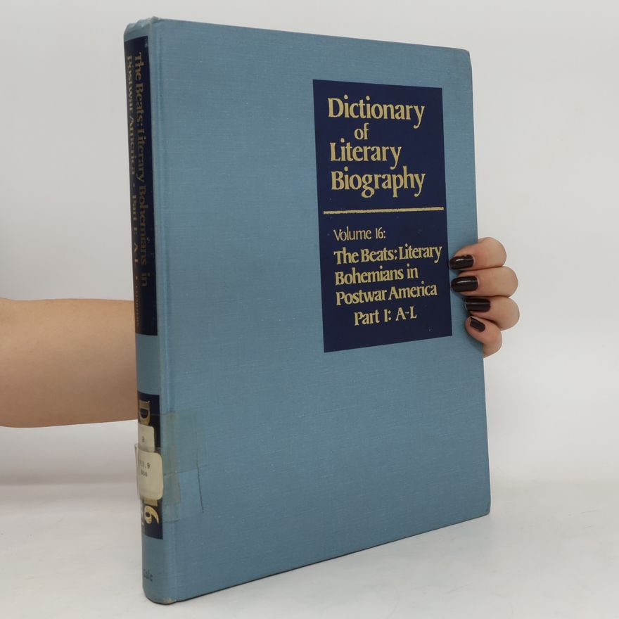 Various authors Dictionary of Literary Biography 16. Part I