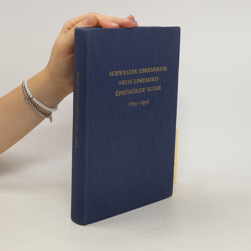 Autorenkollektiv Schweizer Ephemeride. Swiss Ephemeris. Éphéméride suisse. 1890-1950