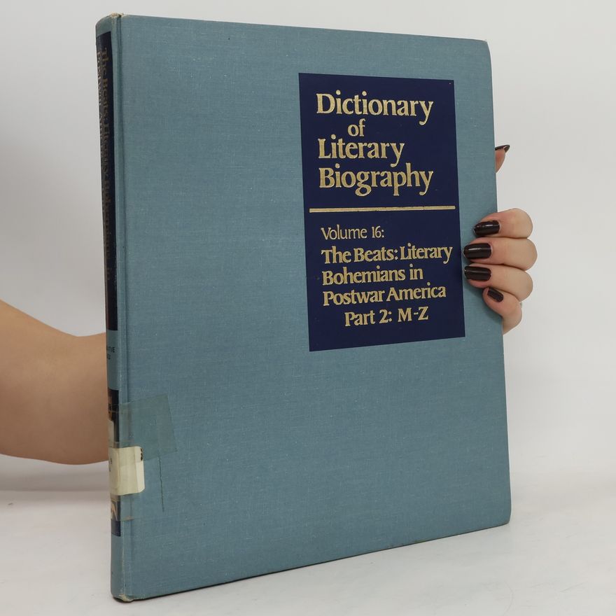 Various authors Dictionary of Literary Biography 16. Part 2