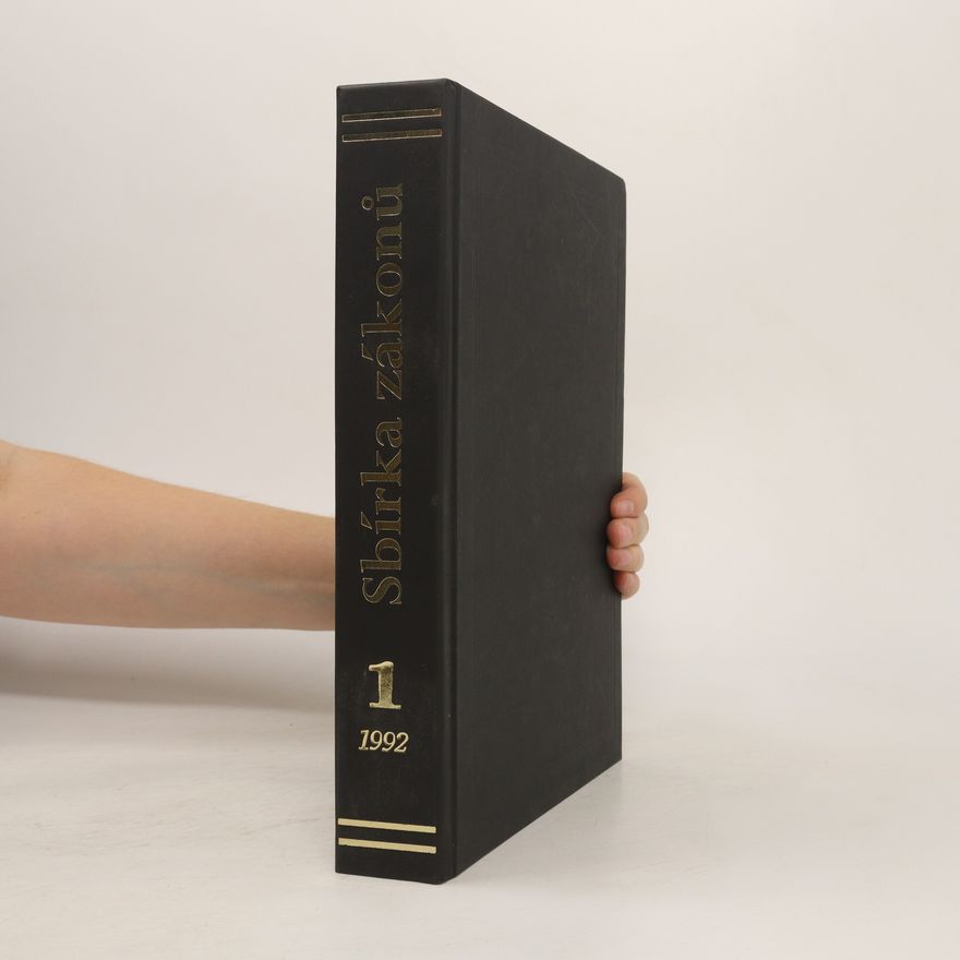 Kolektiv autorů Sbírka zákonů ČSFR 1/1992