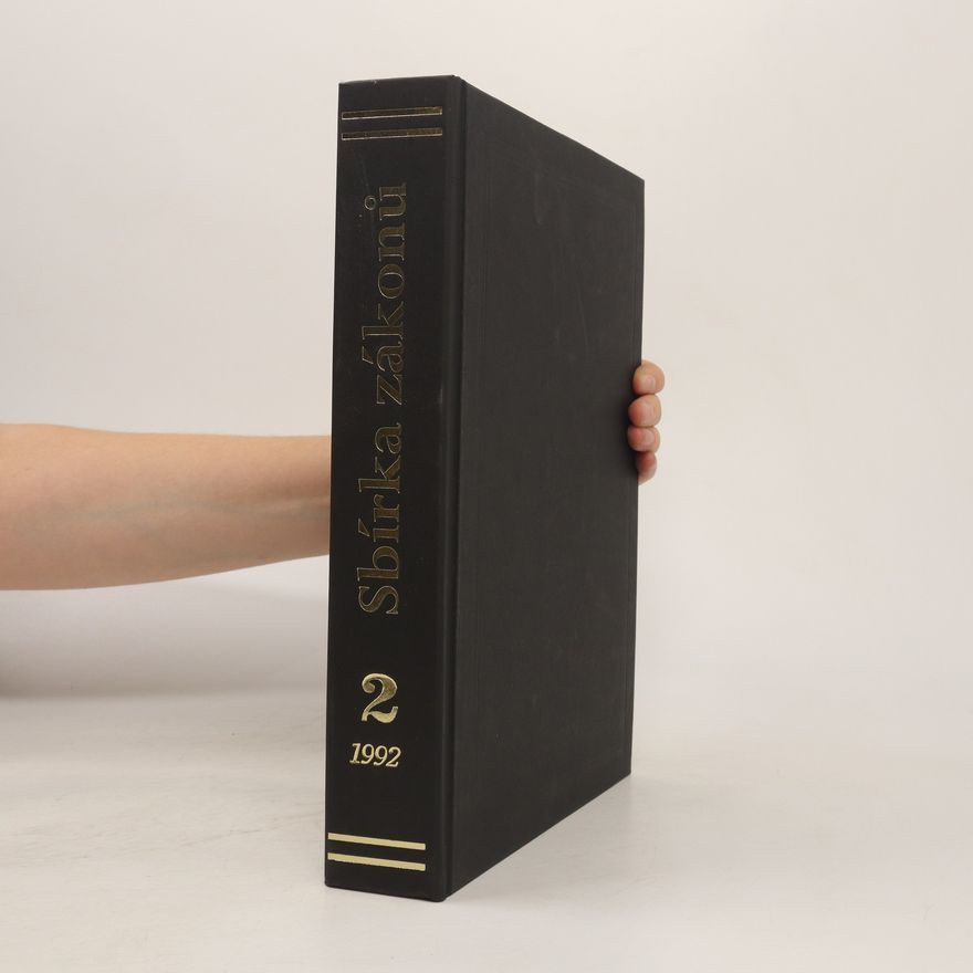 Kolektiv autorů Sbírka zákonů ČSFR 2/1992