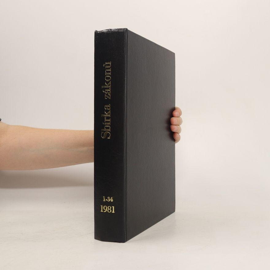 Kolektiv autorů Sbírka zákonů 1-34, 1984