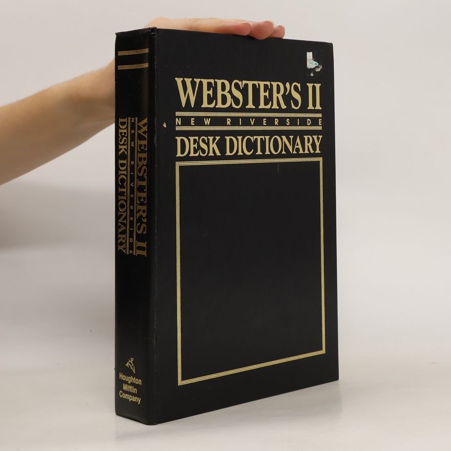 Kolektiv autorů Webster's II New Riverside Desk Dictionary