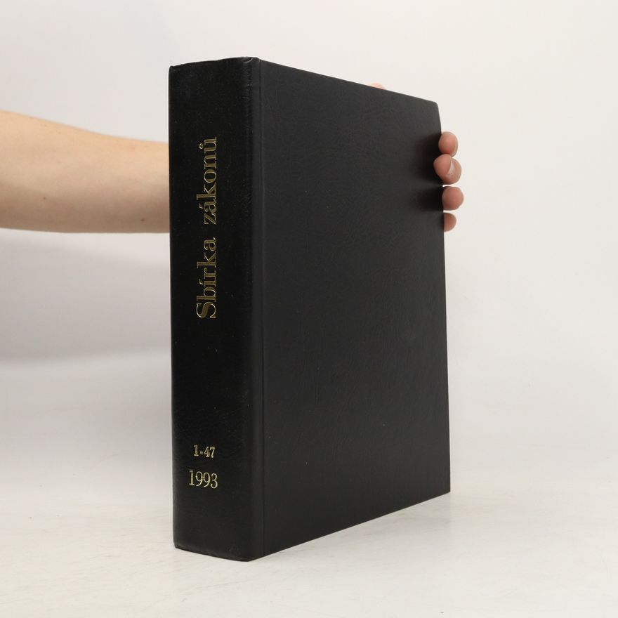 Kolektiv autorů Sbírka zákonů 1-47. 1993