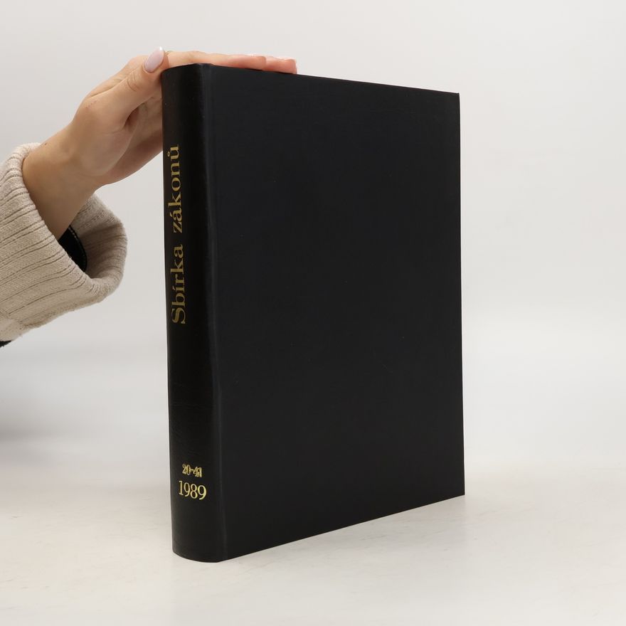 Kolektiv autorů Sbírka zákonů 1989 20-41