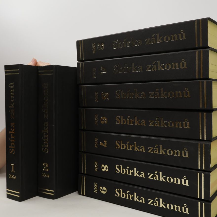 Kolektiv autorů Sbírka zákonů 2004 1-9