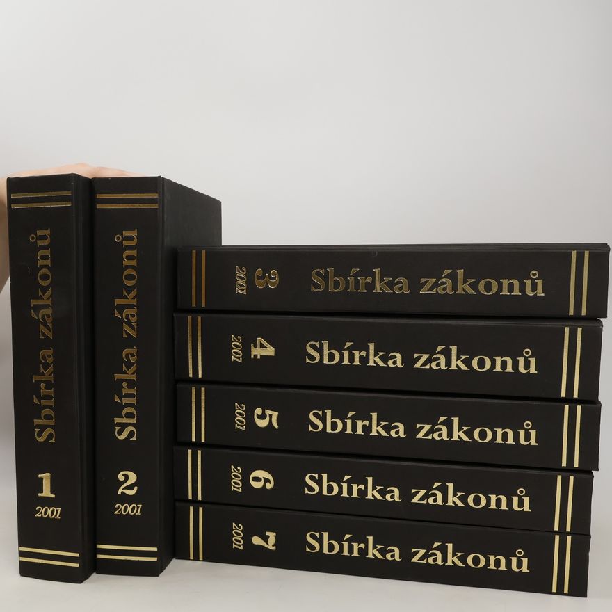 Kolektiv autorů Sbírka zákonů 1-7/2001