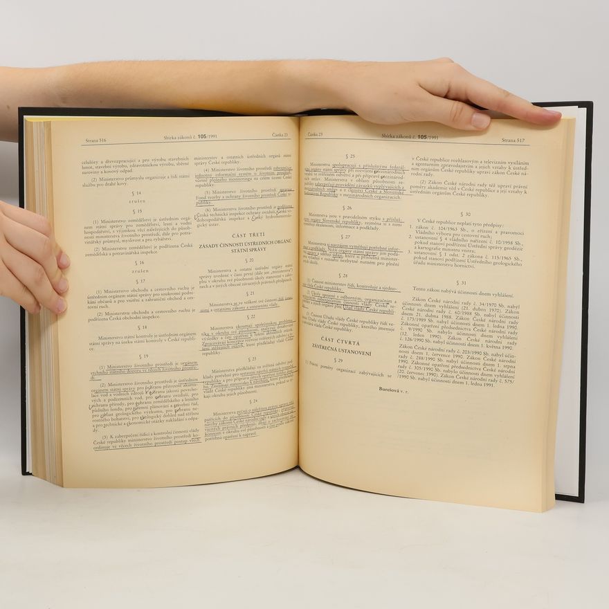 Kolektiv autorů Sbírka zákonů 1991. 1-4