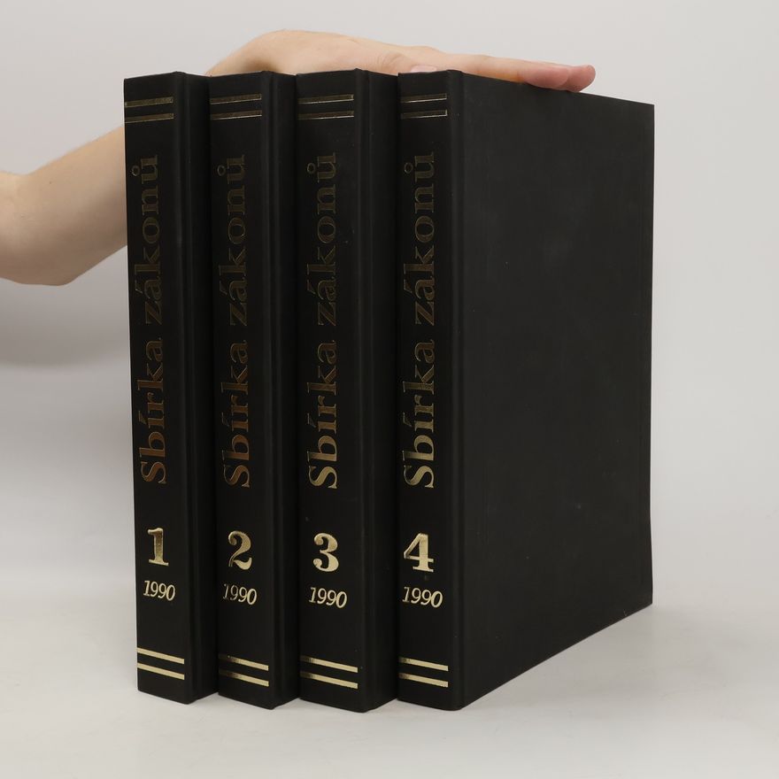 Kolektiv autorů Sbírka zákonů 1990. 1-4