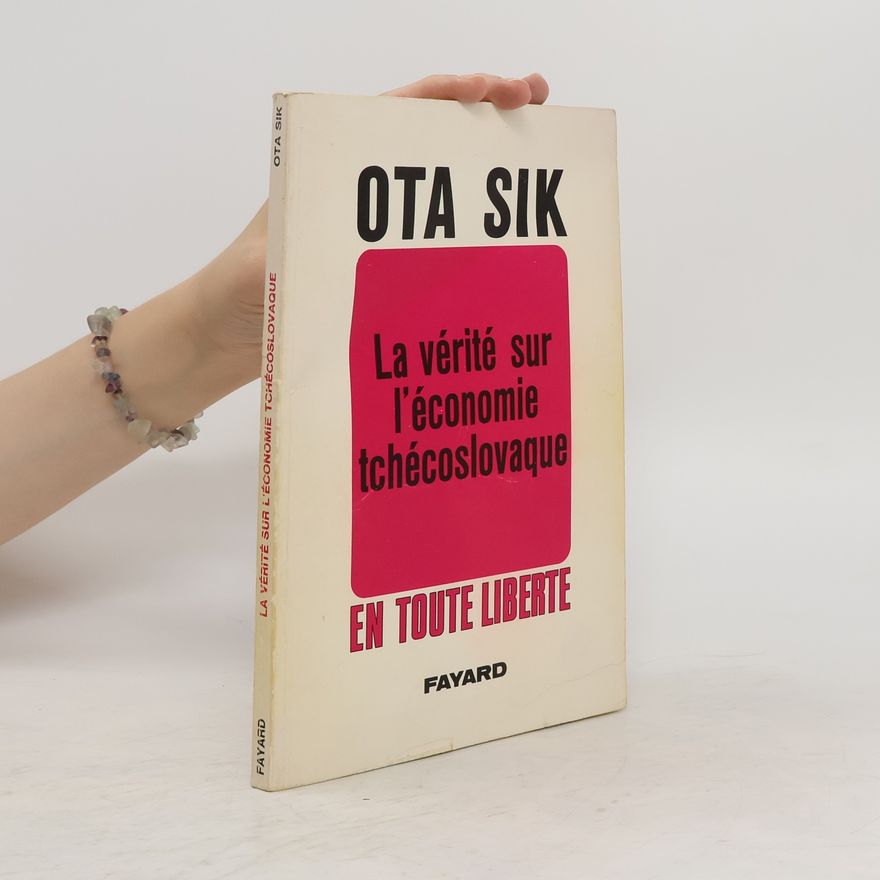 Ilios Yannakakis La vérité sur l'économie tchécoslovaque