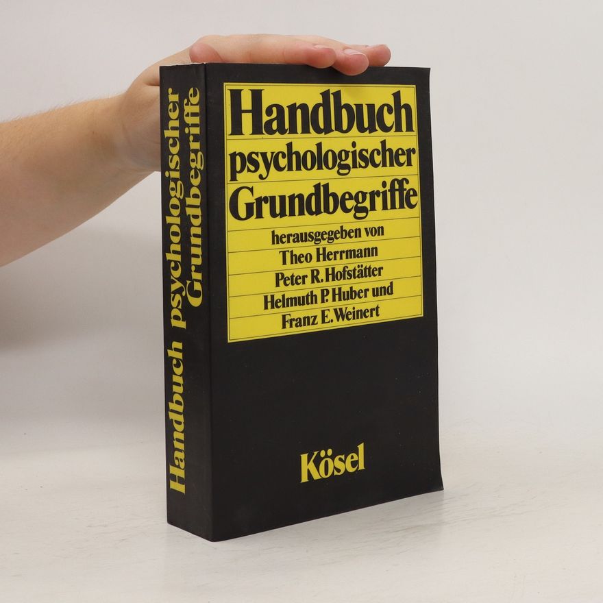 Theo Herrmann Handbuch psychologischer Grundbegriffe