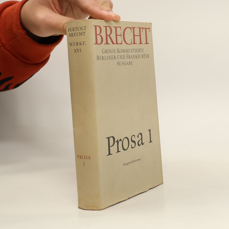 Bertolt Brecht Werke XVI