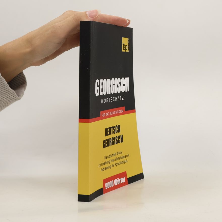 Andrey Taranov Georgischer Wortschatz Fur Das Selbststudium