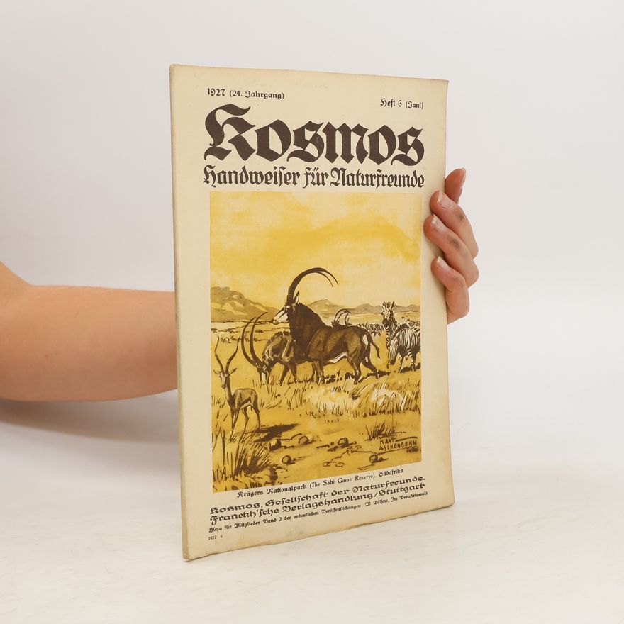 Collectif d'auteurs Kosmos Handweiser für Naturfreunde 6/1927