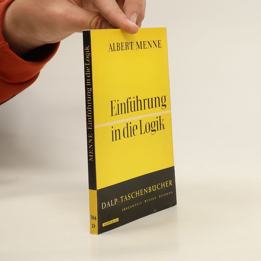 Albert Menne Einfuhrung in die logik