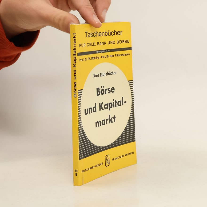 Kurt Richebächer Börse und kapitalmarkt