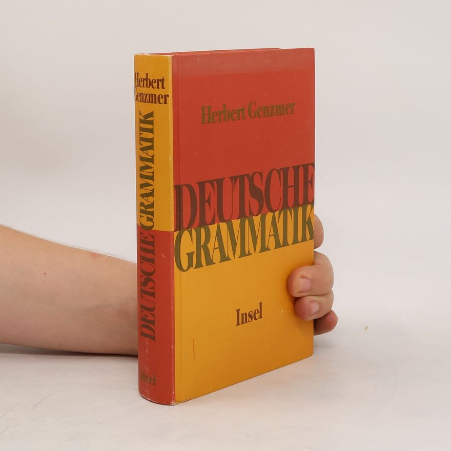 Herbert Genzmer Deutsche Grammatik