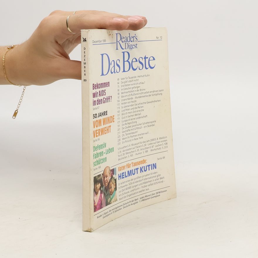 Autorenkollektiv Reader's Digest Das Beste 12/1989