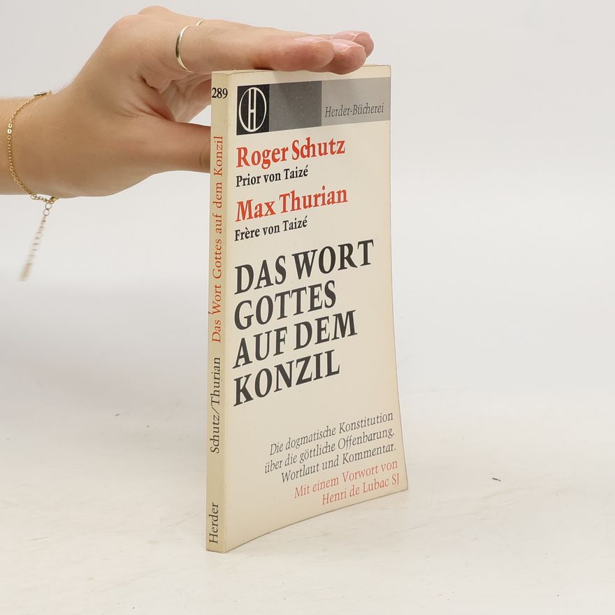 Roger Schutz Das Wort Gottes auf dem Konzil
