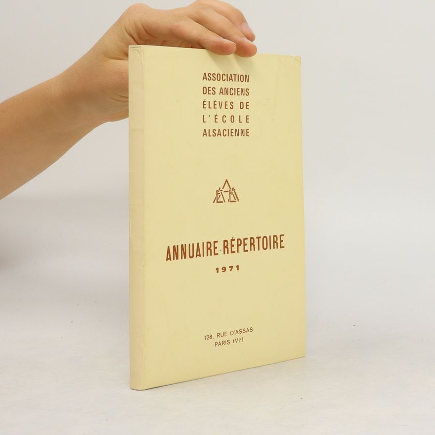 Autorenkollektiv Annuaire-répertoire 1971