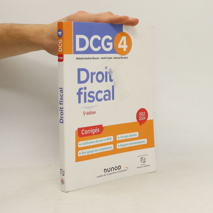 Jean-Luc Rossignol Droit fiscal DCG 4