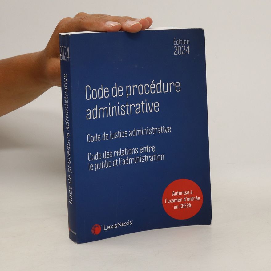 Kolektiv autorů Code de procédure administrative