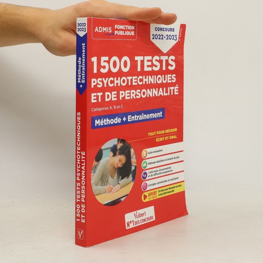 Autorenkollektiv 1500 tests psychotechniques et de personnalité 2022 - 2023