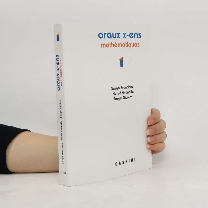 Serge Nicolas Oraux X-ENS mathématiques 1